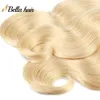 1B/613 Ombre Blonde Body Wave Human Hair Bundles Dark Roots Full Head Virgin Straight Hair Extensions Weft 3PCS/Lot 11A Top Grade