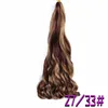 Synthetic Curly Braiding Hair Extensions 22inch 150gPack Loose Wave Crochet Hair Pre Stretched6763391