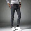 Men's Jeans Brand Skinny Men Slim Fit Denim Joggers Stretch Male Jean Pencil Pants Grey Men's Fashion Casual Hombre