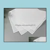 Handkerchief Home Textiles Garden White Handkerchief Pure Color Small Square Cotton Sweat Towel Plain Xb1 Drop Delivery 2021 T9Xsg
