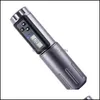 Tattoo Hine LCD Display Wireless Pen Coreless Motor Battery With 5 Grips Drop Delivery 2021 TopScissors Dhyn0