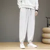 Cotton Linen Men Casual Harem Pants Baggy Comfortable Large Size 5XL Autumn Printed Sweatpants Male Trousers 220816