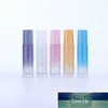 120PCS 10ml Pink Color Thick Glass Roll On Essential Oil Empty Perfume Bottle Roller Ball Bottle For Travel 5 Colors