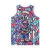 Filmfilm Bad Boy 72 Biggie Smalls Badboy Basketball Jersey Mannen allemaal genaaid hiphop voor sportfans Team kleur zwart geel bruin camo hiphop universiteit ademende universiteit