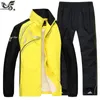 Plus Size L 5XL Mens Sportsuits Spring Autumn Hoodies Sweatshirts Män tryckta träningsdräkter Mens Sportwear Set Clothing 220719