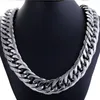 Chains Necklace Men Stainless Steel Long Hip Hop Cuban Link Chain Jewelry On The Neck Male Accessories WholesaleChains