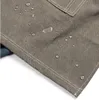 大きなポケットを持つ男性のための防水シェフのエプロンコットンキャンバスクロスヘビーデューティ調整可能な作業エプロンキッチンクッキングベーキングビブエプロン