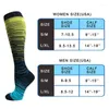 Sports Socks Brothock Nylon Compression Women And Men Stockings Nursing Hiking Travel Flight Running Fitness SocksSports SportsSports