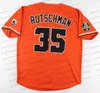 GlaMit # 35 Adley Rutschman Oregon State Beavers Jersey rare 2018 College World Series Pac 12 Patch Personnalisé N'importe quel Nom Numéro Maillots de Baseball S-6XL