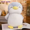 Pc Cm mignon pingouin câlin Kawaii animaux poupées en peluche doux petit jouet pour enfants filles cadeau de noël J220704