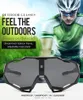 Óculos de sol da moda quadros de mountain bike masculino de copos esportivos ao ar livre de ciclismo colorido HD Bicyclefashion