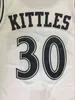 XFRSP # 30 Kerry Kittles Villanova Wildcats Koszykówka Jersey White Custom Dowolny Numer Koszulki Zszyte Haft