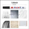 Waterproof Marker Pen Tyre Tire Tread Rubber Permanent Non Fading Pen Paint White Color can Marks on Most Surfaces