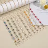Modische bunte Kristall-Perlen-Brillenketten, Lanyard, Brillenhalter, Brillenseil, Sonnenbrillenschnur, Umhängeband für Damen