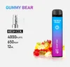 QK Tastefog Grand Popular Max 4000 Puffs Vape Cig Électronique Personnalisé Jetable E Cigarette Vapes Strawberry Energy Drink 10 Saveurs Fantastiques