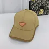 Moda Baseball Cap Chapéus Chapéus Homens Luxo Casquette Triângulo Sunhat Verão Casual Caps Mulheres Bola Chapéu Designers Visitas 2204022WU