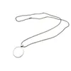 Transferência de calor Pingente colar sublimação em branco metal colar de moda acessórios de jóias criativo presente bbb14742