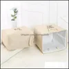 Storage Baskets Wholesale Waterproof Laundry Box Folding Portable Cotton Dh97K