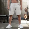 Herr shorts tränar män gym kläder träning fitness svett med nyckelhängare handdukhängare