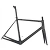 OEM Lightweight Road Bike Frame FM066 Full Carbon Fiber T1000 BSA Bottom Bracket Metal Grey Paint