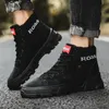 F004 ankelstövlar män sneakers tränare casual skateboard skor universitet blå mörk mocka uppfödda skugga twist klassisk mens svart grå eur39-44 yf002