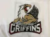 Maglia da hockey da uomo MThr #11 DANIEL CLEARY Grand Rapids Griffins bianca ricamata cucita Personalizza qualsiasi numero e nome maglie
