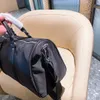 En kaliteli erkekler moda çantası siyah naylon bagaj etiket seyahat çantaları erkek omuz kayışı ile beyefendi iş kılıfları HQP001