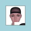 Wig Caps Hair Accessories Tools Products 2Pcs Mesh Cap Nets Liner Hairnet Snood Glueless Dome Stretchable Elastic Net Drop Delivery 2021 Z