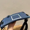 Jiang Denim Blue ramię Crossbody Bag C marka projektant luksusowych torebek Łańcuch Messenger Bag Woman Tortes Evening Bages Tote