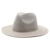 Wiosna lato sunhat kobiety słomki kapelusz szerokie grzbiet hatów kobieta man swobodna kapelusz kobiet wakacyjny czapki plażowe męskie moda na zewnątrz tr254p