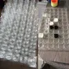 5ml 9 ml Glas-Glas-Flasche mit kindersicherem Deckel für 1G 3,5g DAB-Extrakte Wachs-Konzentrate Container-Gläser 360pcs / Karton