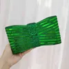 NXY Blue color Cheaper Crystal Purse Silver Rose Golden Clutch Bags Women Chain Wedding Evening Handbags Day Clutches 0425