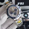 남성용 자동 기계식 시계 시계 40mm 실버 스트랩 스테인레스 스틸 팔찌 팔찌 사업 손목 시계 Montre de Luxe