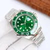 Top Quality 41mm 3235 Automatic Mens Watch 116610 126610 126613 Green Bezel Black Dial Sapphire Fashion Business Watches 904L Stainless Steel Bracelet