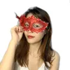 Хэллоуин Пластическая маска маска маскарада принцесса наполовину лицо цветочное кружево дети для взрослых повязки на слюна