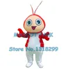 Maskottchen-Puppenkostüm, roter Hummer-Maskottchenkostüm, Garnelen, individuelles Cartoon-Charakter-Cosply-Karnevalskostüm 3379