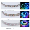 Strisce WS2812B RGB LED Strip Light White PCB Nastro flessibile 30led/m 60led/m 144led/m Impermeabile IP21/IP65/IP67 1m 2m 3m 4m 5mLED