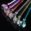 New Metal Glitter crystal Ballpoints Pen Diamond Ballpoint Pens StudentSchool Gifts Stationery Office Writing Signature Supplies