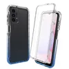 Full Body Rugged Cases Built-in PET Screen Protector TPU PC Shockproof Protective Clear For Samsung S22 Plus A13 4G A23 A33 A53 5G RedMi Note 11 Pro 11S Note11 Note11S