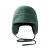 Cappello a maglia in lana in bicicletta giapponese invernale giapponese Donne allevate per l'orecchio che corrompono il cappello da bombardiere a bombardiere a bombardamento a bombardamento a bombardamento a bombardamento da bombardiere