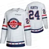 CEOMIT 2021 Sällsynta Biosteel All-American Game Jersey Mackie Samoskevich Cole Sillinger Jack Harvey Matt Knies Zach Urdah Tristan Broz Hank Kempf