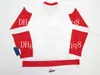 QQQ8 OHL Sault Ste. Marie Soo Greyhounds Jerseys Red White Custom Dowolne numerze Numer Sching Custom Hockey Jerseys