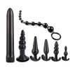 Anal Plug Set for couples Butt Dildo Vibrator Cock Ring Penies Sleeve Adult toy set woman G Spot sexy toys sccessories