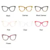 Jxjv Lunettes De Soleil Mode Oeil De Chat Femme Lunettes De Lecture Verres De Prescription Surdimensionnés Femmes Transparent Lecteurs Âgés Lunettes Cadreslunettes De Soleil