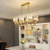 Pendant Lamps Light Luxury Crystal Chandelier, 6-10 Led Tricolor Dimming Lamp, Dining Room Bedroom Living Lamp