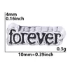 20PC/lot forever family love charm Floating Locket Charms Fit For Glass Living Magnetic Memory Locket Jewelrys