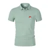 Мужская футболка-поло, мужская рубашка для гольфа, летняя удобная дышащая быстросохнущая модная футболка с коротким рукавом, одежда для мужчин