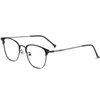 Солнцезащитные очки круглые рамы антисвязанного чтения унисекс прозрачный анти-синий скверноопический винтажный ультра-световой линз
