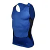 S XXL Mens Running Vest Gym Chemise Sans Manches Fitness Sports Tight compression T-shirts gym sport de haute qualité 220622