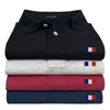 Polo da uomo a manica corta da uomo di marca estiva di buona qualità Camicie casual in cotone con risvolto moda Slim Top 220707